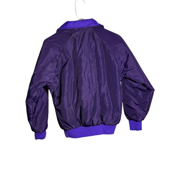 Vintage Columbia Womens Purple Insulated Jacket Reversible Size S Nylon 90 y2K - Picture 4 of 9